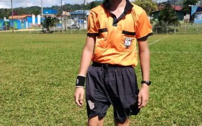 Andrés Vargas: el joven sancarleño que sueña con llegar a la élite del arbitraje costarricense