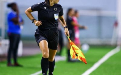 De las aulas al Mundial: la historia de Gabriela Jiménez, la asistente arbitral que sueña en grande