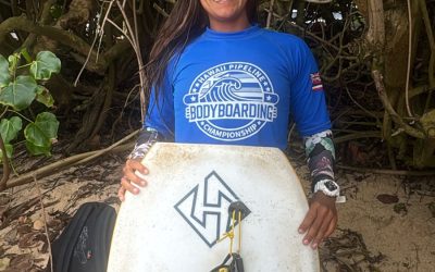 Una costarricense se lució en una de las olas más temidas del mundo