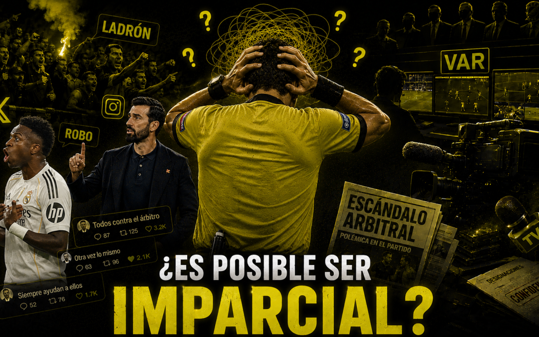 La verdad que nadie cuenta sobre los árbitros y por qué se equivocan tanto